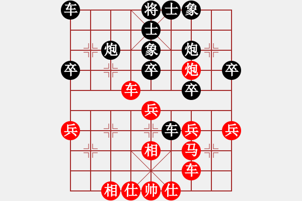 象棋棋譜圖片：緣份戰(zhàn)神六(電神)-負(fù)-劍鋒真入鞘(風(fēng)魔) - 步數(shù)：40 