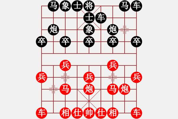 象棋棋譜圖片：象棋巫師大師級(jí)別先負(fù)我。第六局 - 步數(shù)：10 