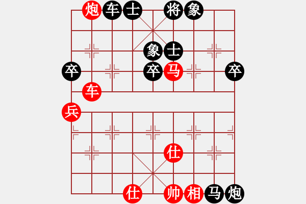 象棋棋譜圖片：五風(fēng)無(wú)忙(1段)-負(fù)-愛喝酒(4段) - 步數(shù)：60 