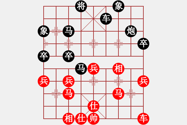 象棋棋譜圖片：許金川[524034458] -VS- 橫才俊儒[292832991] - 步數(shù)：40 