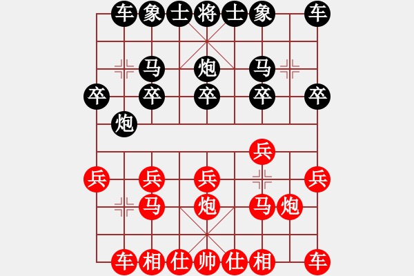 象棋棋譜圖片：棋門(mén)客棧飛越先負(fù)良才 - 步數(shù)：10 