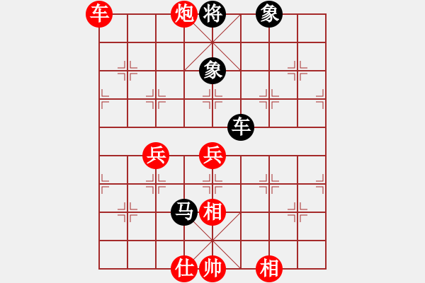 象棋棋譜圖片：五七炮對(duì)屏風(fēng)馬進(jìn)7卒右炮巡河3 - 步數(shù)：80 