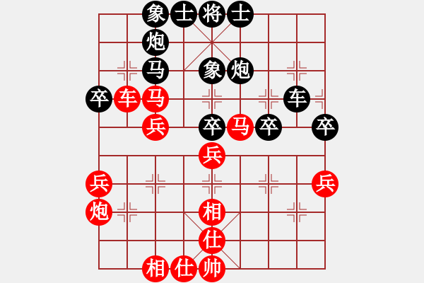 象棋棋譜圖片：神的一玩偶(9段)-負(fù)-流水刀(5段) - 步數(shù)：40 