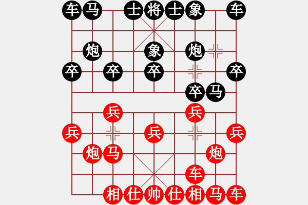 象棋棋譜圖片：2017山西象棋職工邀請賽趙保宏先勝毛福6 - 步數(shù)：10 