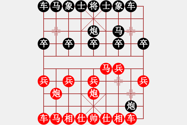 象棋棋譜圖片：儀龍江(5段)-勝-京豫游俠(5段) - 步數(shù)：10 