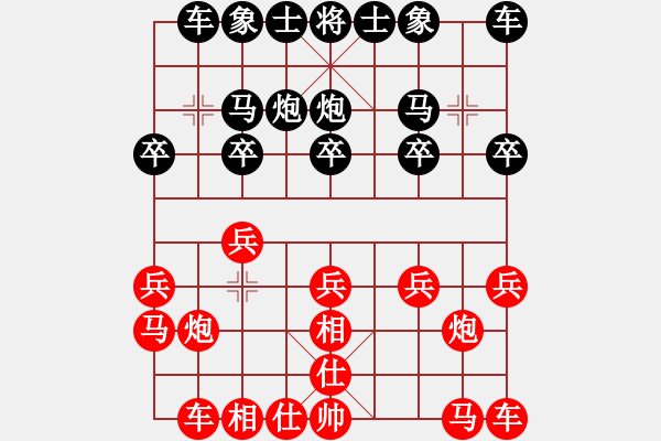 象棋棋譜圖片：龍灣 張輝 VS 甌海 林鈿 - 步數(shù)：10 