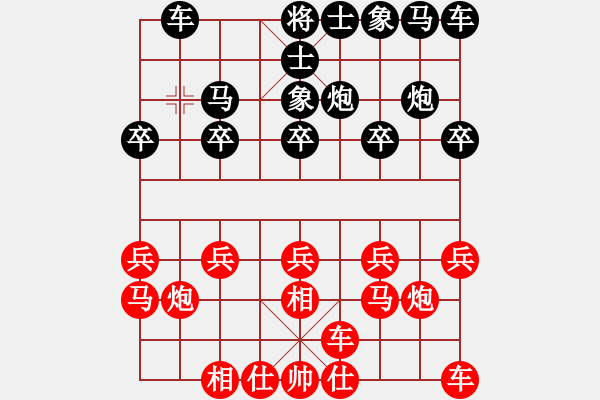 象棋棋譜圖片：陳柏祥 先負 王嘉良 - 步數(shù)：10 