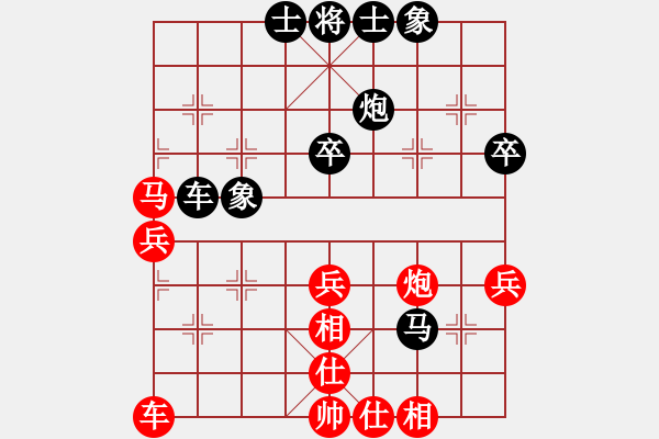 象棋棋譜圖片：周文云先勝周強 左馬盤河炮五平四 - 步數(shù)：50 