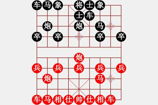 象棋棋譜圖片：自我感覺(jué)良好的一盤(pán) - 步數(shù)：10 