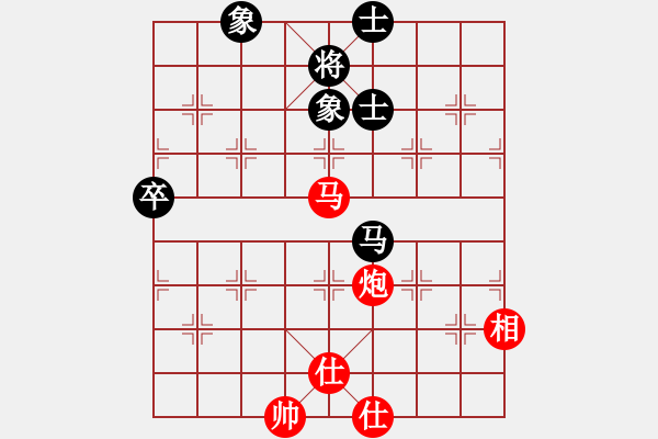 象棋棋譜圖片：星月刀(無極)-勝-依帆(無極) - 步數(shù)：170 