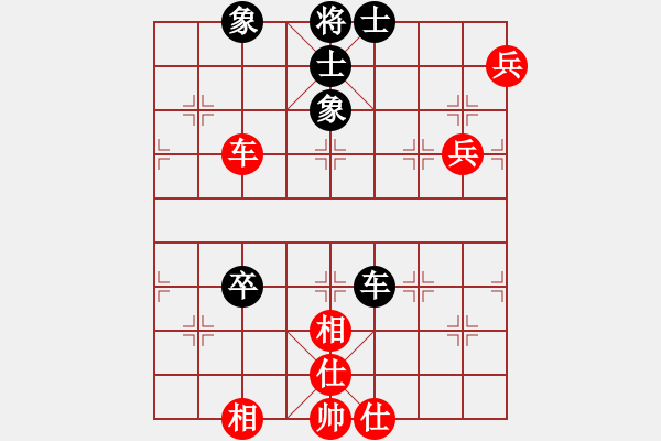 象棋棋譜圖片：名劍之無忌(月將)-和-楊二郎(9段)飛相對左過宮炮 - 步數(shù)：120 