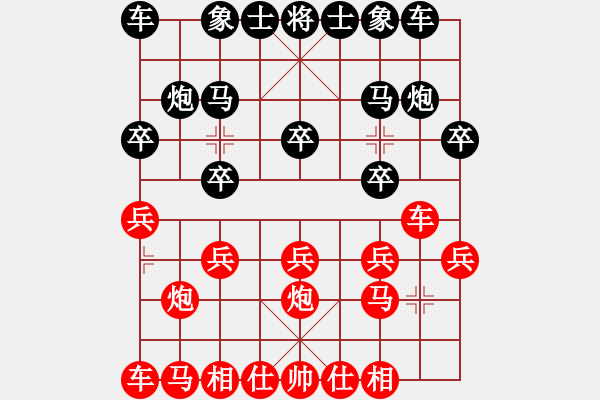 象棋棋譜圖片：三霞(9級)-勝-本溪第五十(5段) - 步數(shù)：10 