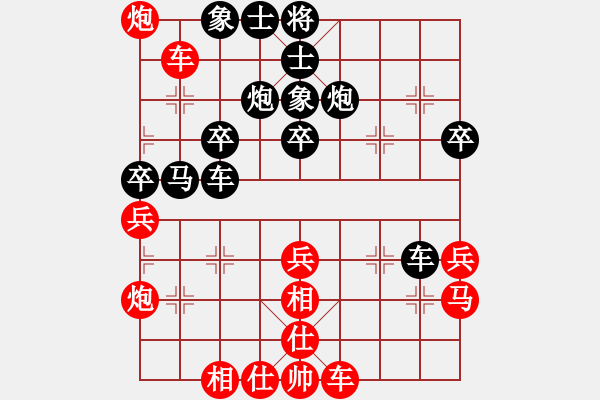 象棋棋譜圖片：2019第4屆智運會象青個賽柳天先勝張瑞峰3 - 步數：40 