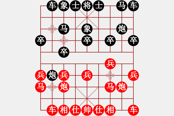 象棋棋谱图片：阿德树五(8段)-和-yodgd(7段) - 步数：10 