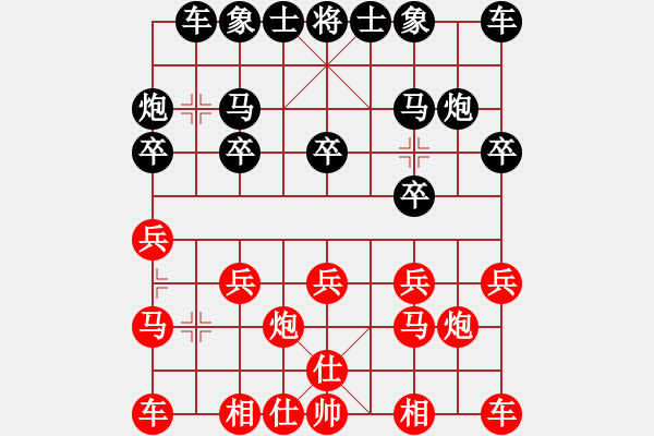 象棋棋譜圖片：2008-05-13 劉曉元（紅先勝）VS 謝博文 - 步數(shù)：10 