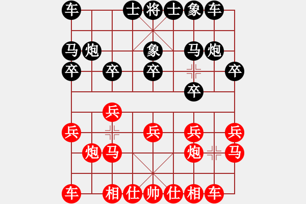 象棋棋譜圖片：2017第四屆上海川沙杯蔣融冰先和徐志愷8 - 步數(shù)：10 