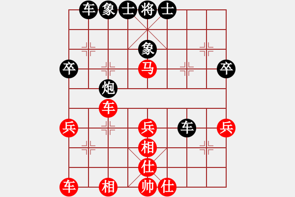 象棋棋譜圖片：滴水穿石佛[423375394] -VS- 【中】流水歲月[980673225] - 步數(shù)：40 