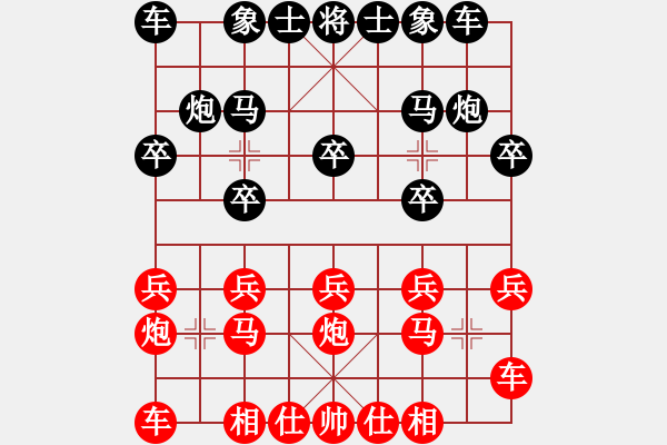 象棋棋谱图片：qisen(1段)-负-温侯吕布(6段) - 步数：10 