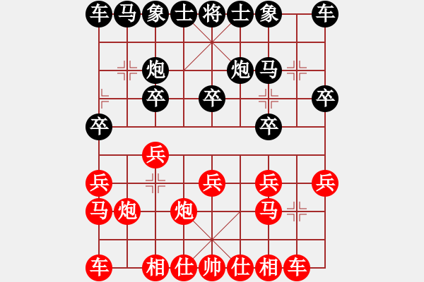 象棋棋譜圖片：張洪明 先勝 杜晨昊 - 步數(shù)：10 