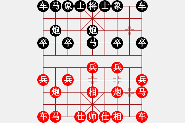 象棋棋譜圖片：贏你2分紅負(fù)葬心【飛相局】 - 步數(shù)：10 