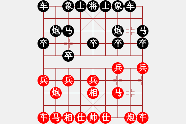 象棋棋譜圖片：2022.4.15.1JJ五分鐘后勝 - 步數(shù)：10 