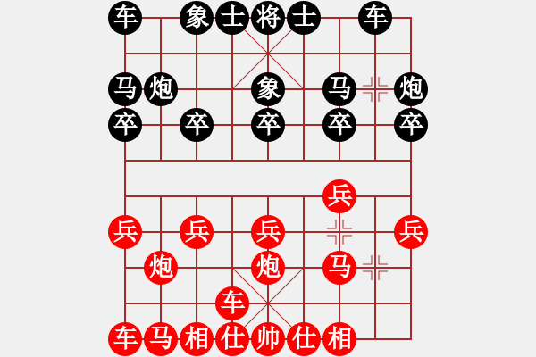 象棋棋譜圖片：太尉棋狂斗魚直播間浩軒爺先勝順心業(yè)9-1 - 步數(shù)：10 