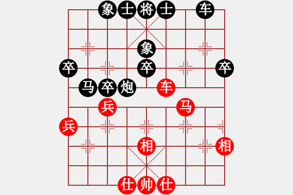 象棋棋譜圖片：柳林象棋協(xié)會(huì) 宋維祥 負(fù) 太原 張生勤 - 步數(shù)：50 