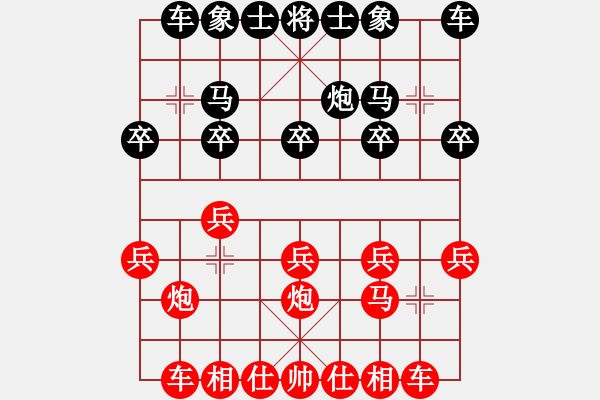 象棋棋譜圖片：君臨天下778899[紅] -VS- 香水兔[黑] - 步數(shù)：10 