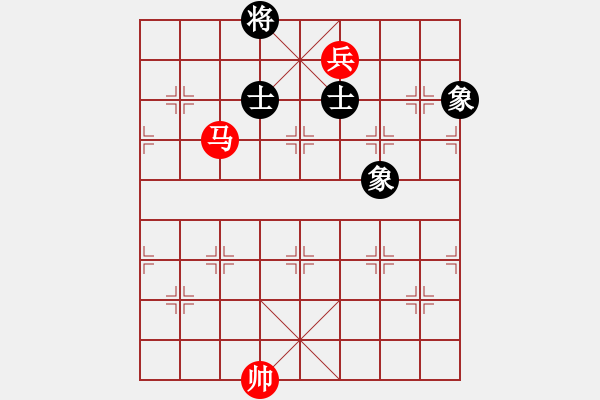 象棋棋譜圖片：XiangqiStudy Ending 象棋基本殺法72：橘中秘-馬兵能攻士象全 - 步數(shù)：0 