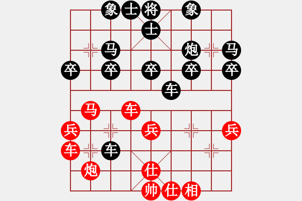 象棋棋譜圖片：拋石引玉(9級)-負-哦克(6級) - 步數(shù)：36 