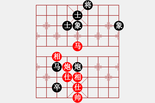象棋棋谱图片：赵玮 先和 李少庚 - 步数：121 