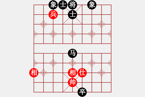 象棋棋譜圖片：鐮刀幫女將(天罡)-和-象棋長征路(北斗) - 步數(shù)：230 