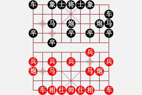 象棋棋譜圖片：第三輪一臺4臺陜西二隊賀歲學先和甘肅王維杰 - 步數(shù)：10 