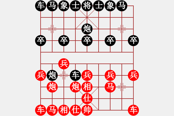 象棋棋譜圖片：差軟加差機(jī)(2段)-勝-一炮定江山(3段) - 步數(shù)：10 