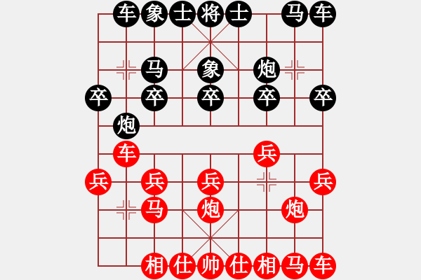 象棋棋譜圖片：申城王無(wú)敵(4段)-勝-驚濤斷岸(5段) - 步數(shù)：10 