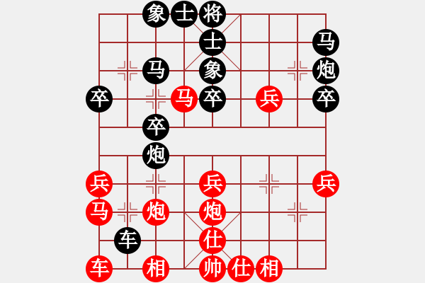 象棋棋譜圖片：2020.7.7.23棋小圣評測先勝19級機(jī)器人 - 步數(shù)：30 