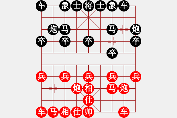 象棋棋譜圖片：時空圣人[757614416] -VS- kaka[791608649] - 步數(shù)：10 