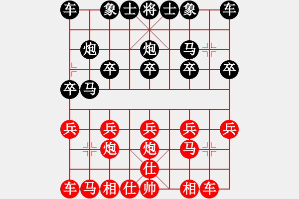 象棋棋譜圖片：320局 A06- 兵底炮局-小蟲引擎23層 (先和) BugChess18-07-11 x64( - 步數(shù)：10 