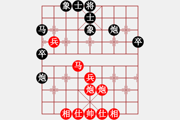 象棋棋譜圖片：分紅比例符合技術(shù)開 勝 勁風(fēng)[-] - 步數(shù)：40 