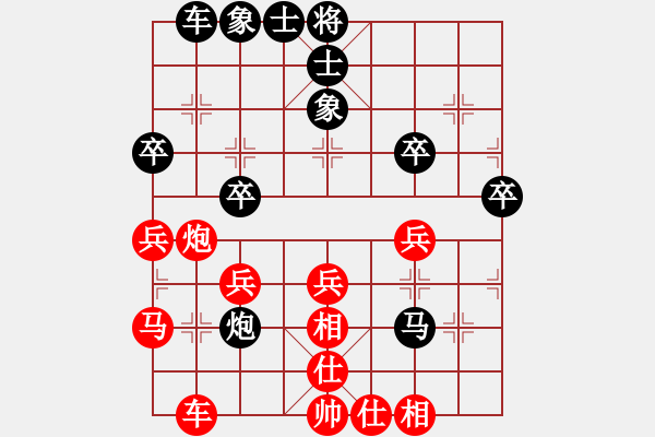 象棋棋譜圖片：abcdg(2舵)-和-bbboy002(2舵) - 步數(shù)：40 