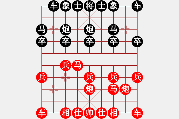 象棋棋譜圖片：河南 酒保安 勝 山西呂梁 賈宏偉 - 步數(shù)：10 