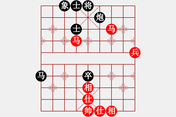 象棋棋譜圖片：車(chē)九進(jìn)五(9段)-勝-dejbgyxba(9段)馬 - 步數(shù)：100 