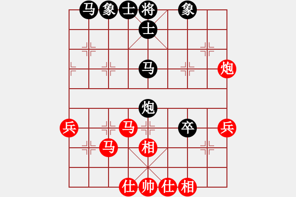 象棋棋譜圖片：車(chē)九進(jìn)五(9段)-勝-dejbgyxba(9段)馬 - 步數(shù)：50 