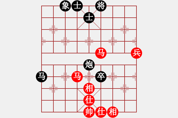 象棋棋譜圖片：車(chē)九進(jìn)五(9段)-勝-dejbgyxba(9段)馬 - 步數(shù)：80 