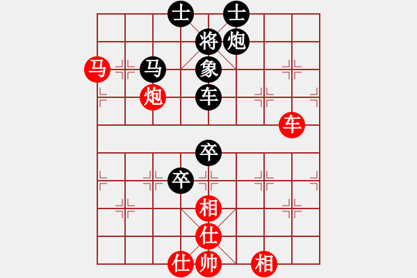 象棋棋譜圖片：奇開得勝(5段)-負-天無絕人之(4段) - 步數(shù)：80 