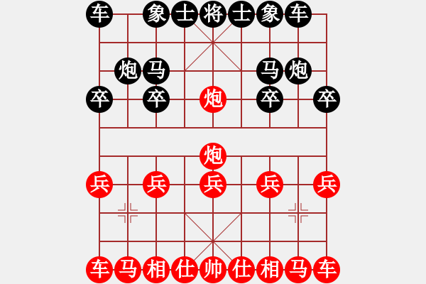 象棋棋譜圖片：陳光富先勝甘杰001 - 步數(shù)：7 