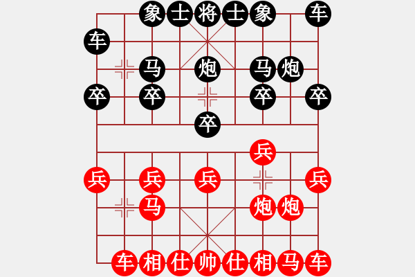 象棋棋譜圖片：g v lg - 步數(shù)：10 