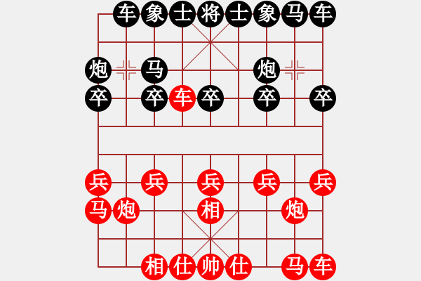 象棋棋譜圖片：劉景文(2段)-負-start(5段) - 步數(shù)：10 