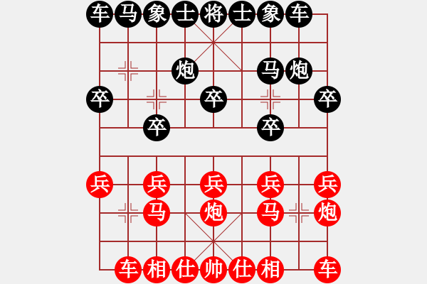 象棋棋譜圖片：四川成都隊 郎祺琪 勝 云南省棋牌運動管理中心 豐文琪 - 步數(shù)：10 