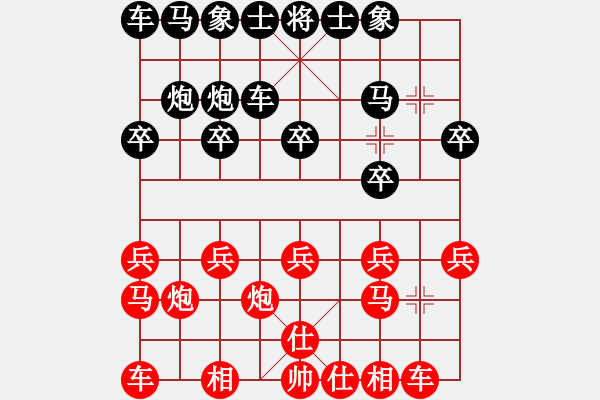 象棋棋譜圖片：遼寧張春雨 先負 遼寧張禹 - 步數(shù)：10 